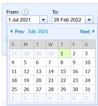 Navigating to Reports